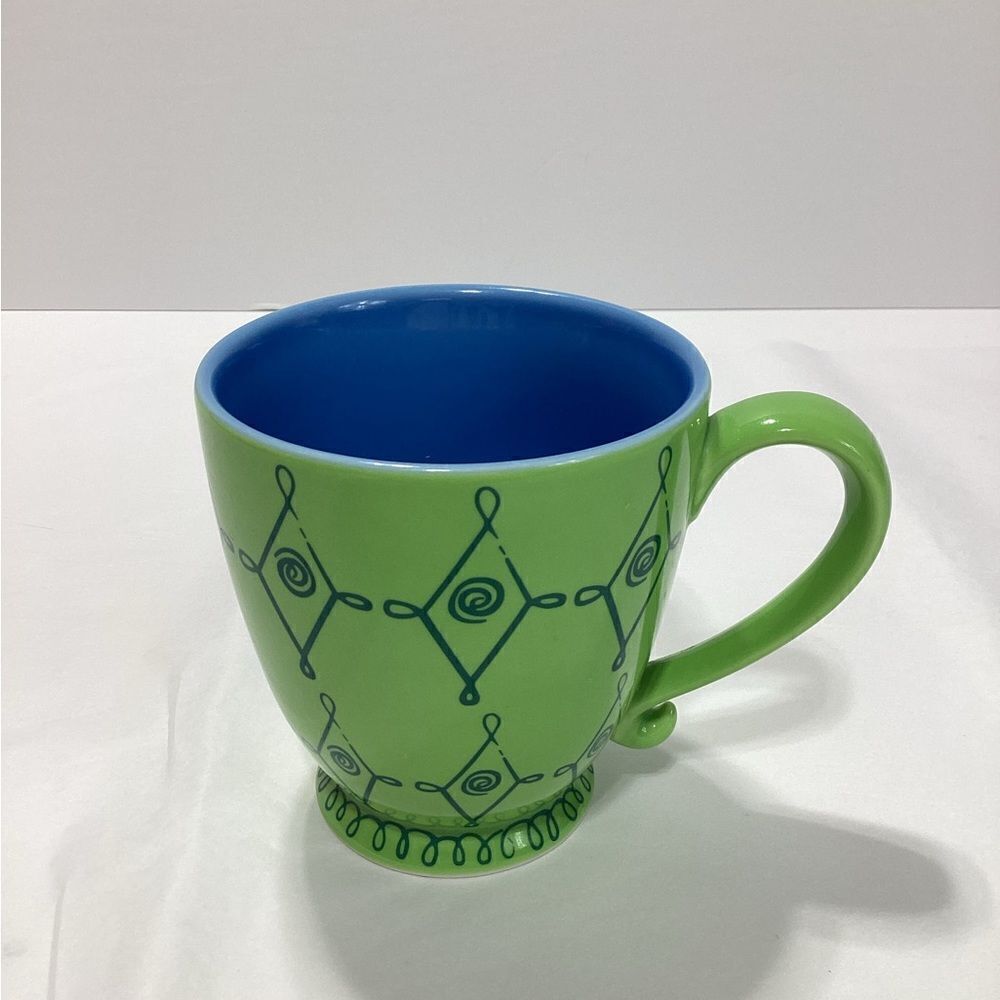 Starbucks 2004 Green and Blue Coffee Mug